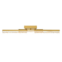 CWI Lighting - 1588W36-3-624 - LED Vanity - Stagger - Brass