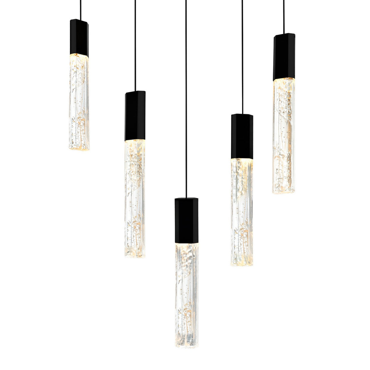 CWI Lighting - 1589P12-5-101 - LED Mini Pendant - Greta - Black
