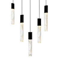 CWI Lighting - 1589P12-5-101 - LED Mini Pendant - Greta - Black