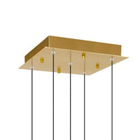 CWI Lighting - 1589P12-5-624 - LED Mini Pendant - Greta - Brass