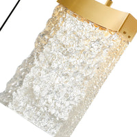 CWI Lighting - 1587P12-5-624 - LED Mini Pendant - Lava - Brass
