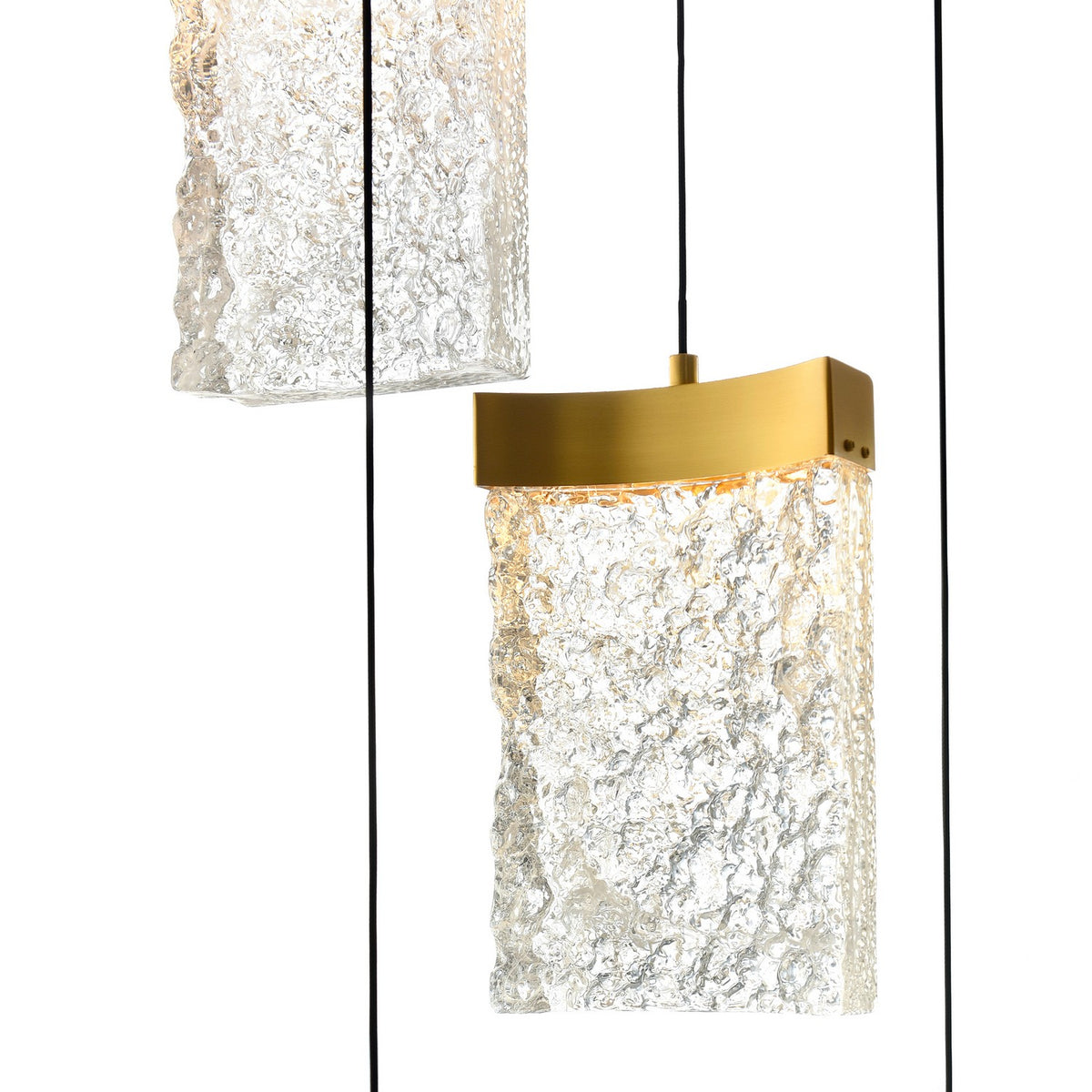CWI Lighting - 1587P48-14-624-RC - LED Chandelier - Lava - Brass