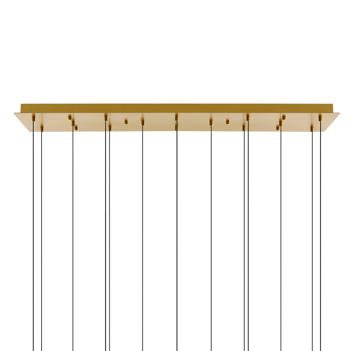 CWI Lighting - 1587P48-14-624-RC - LED Chandelier - Lava - Brass