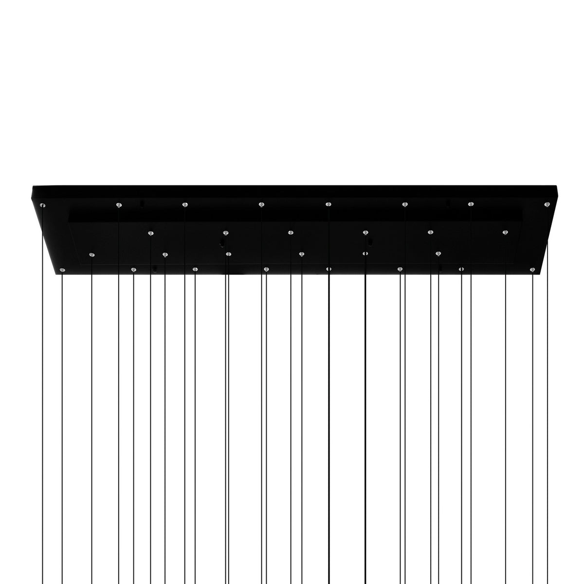 CWI Lighting - 1588P60-14-101 - LED Chandelier - Stagger - Black