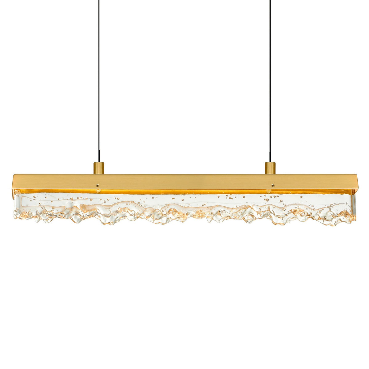 CWI Lighting - 1588P60-14-624 - LED Chandelier - Stagger - Brass