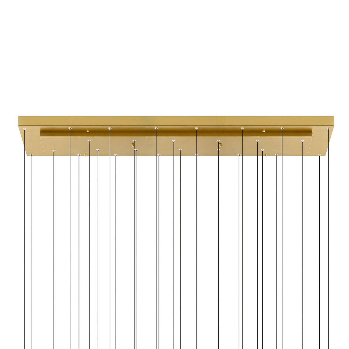 CWI Lighting - 1588P60-14-624 - LED Chandelier - Stagger - Brass