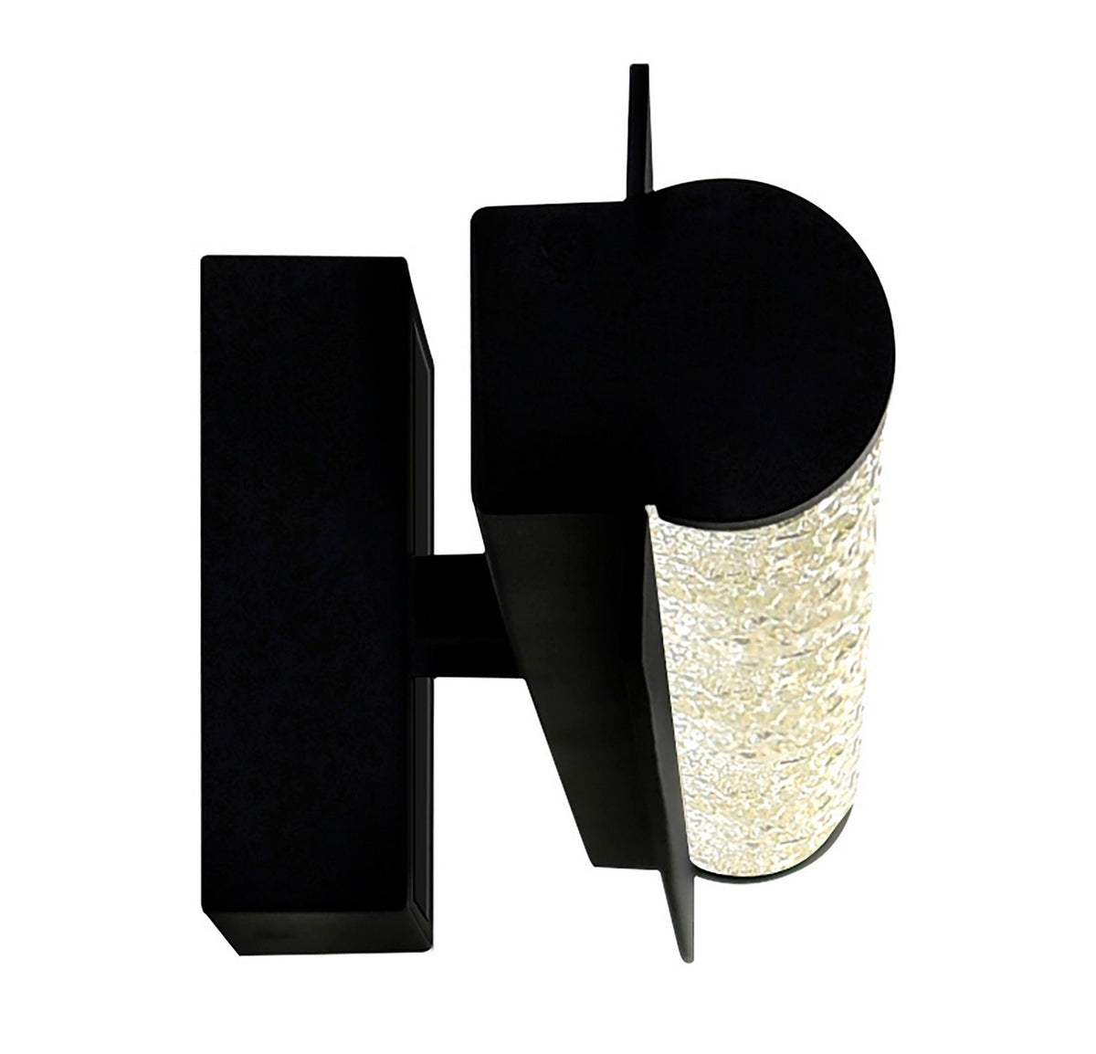 CWI Lighting - 1702W48-101 - LED Outdoor Wall Lantern - Fiji - Black