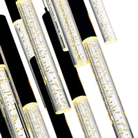 CWI Lighting - 1703P48-18-101-RC - LED Chandelier - Dragonswatch - Black