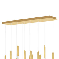 CWI Lighting - 1703P48-18-602-RC - LED Chandelier - Dragonswatch - Satin Gold