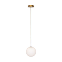 Artcraft - AC11761BR - One Light Pendant - Aurelia - Brass