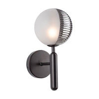 Artcraft - AC11881BK - One Light Wall Sconce - Bolla - Black