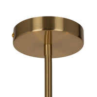 Artcraft - AC11926BR - Six Light Chandelier - Bronte - Brass