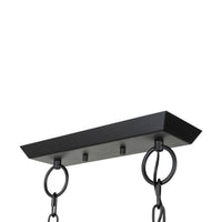 Artcraft - AC11980BB - Ten Light Island/Pool Table - Notting Hill - Black and Brushed Brass