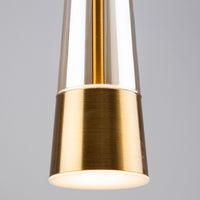 Artcraft - AC6821BR - LED Pendant - Sunnyvale - Brass
