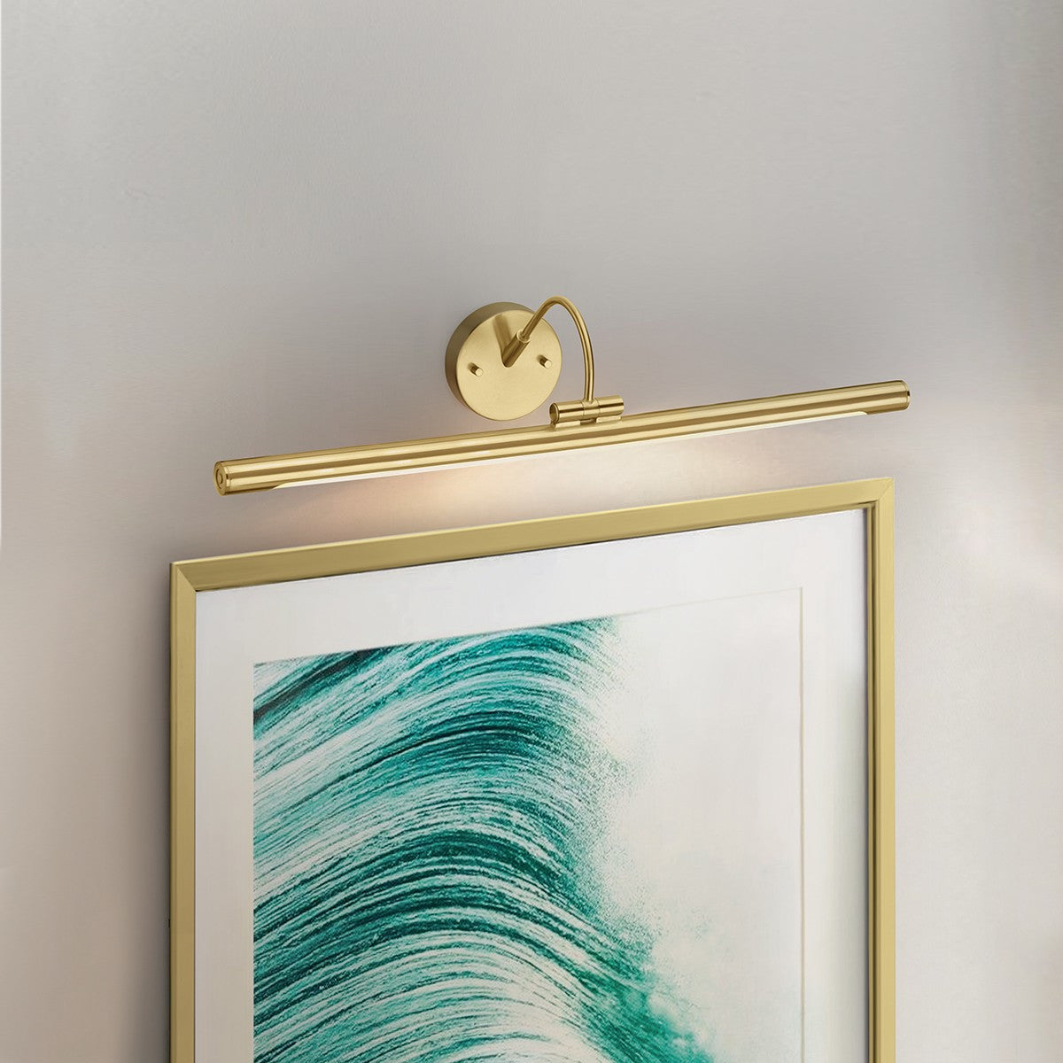 Lucas + McKearn - ALTON-PLL-BB - LED Picture Light - Alton - Brushed Brass