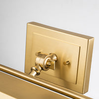 Lucas + McKearn - CADE-PLL-BB - Four Light Picture Light - Cade - Brushed Brass