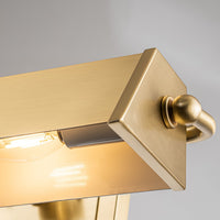 Lucas + McKearn - CADE-PLM-BB - Two Light Picture Light - Cade - Brushed Brass