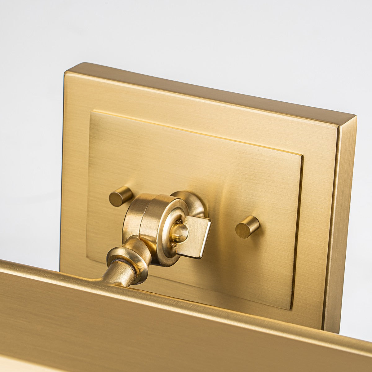Lucas + McKearn - CADE-PLM-BB - Two Light Picture Light - Cade - Brushed Brass