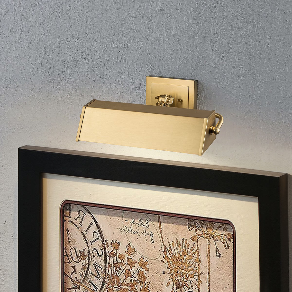 Lucas + McKearn - CADE-PLM-BB - Two Light Picture Light - Cade - Brushed Brass