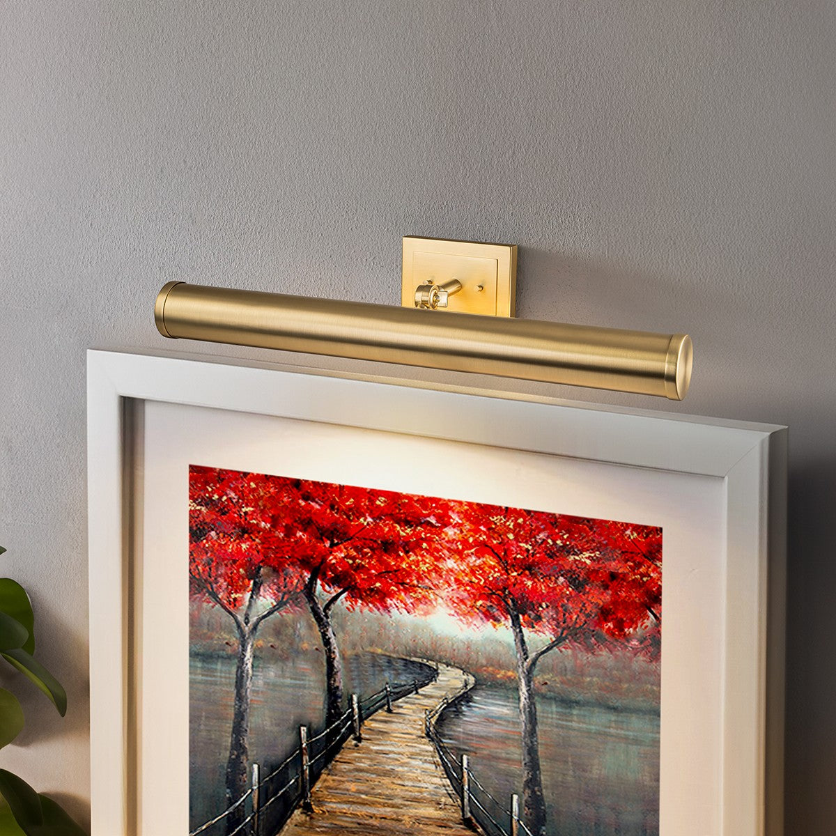 Lucas + McKearn - COATES-PLL-BB - LED Picture Light - Coates - Brushed Brass