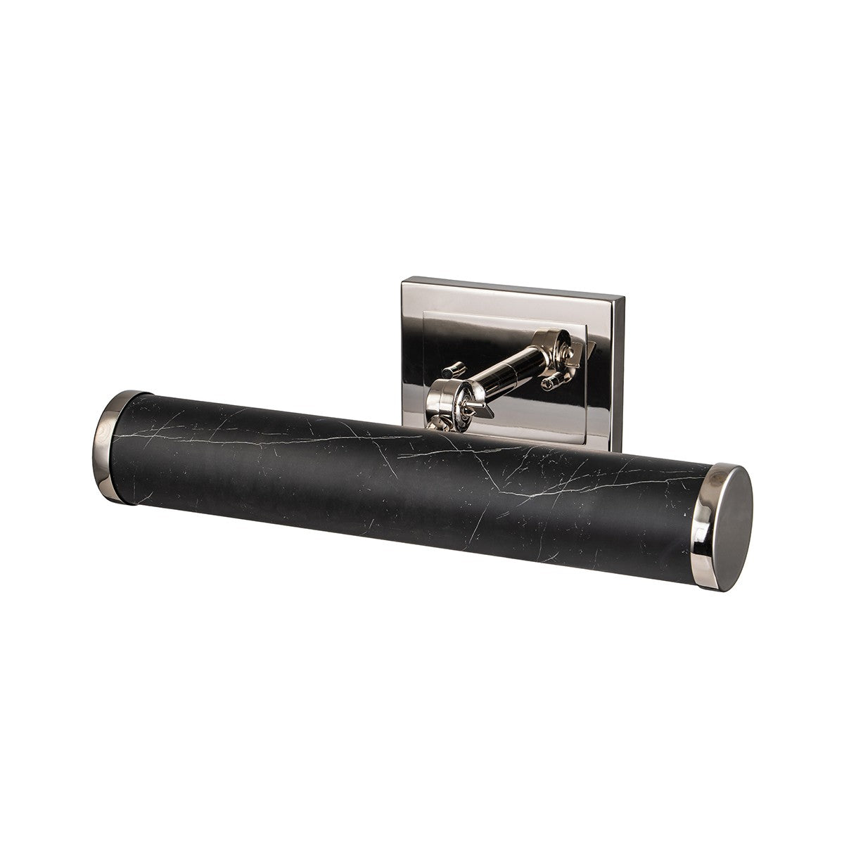 Lucas + McKearn - COATES-PLM-BM - LED Picture Light - Coates - Black Marble With Polished Nickel Accent