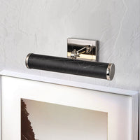 Lucas + McKearn - COATES-PLM-BM - LED Picture Light - Coates - Black Marble With Polished Nickel Accent