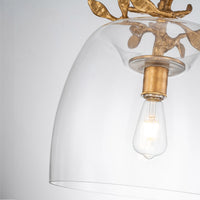 Lucas + McKearn - PD1033G-1 - One Light Pendant - Audubon Park - Gold