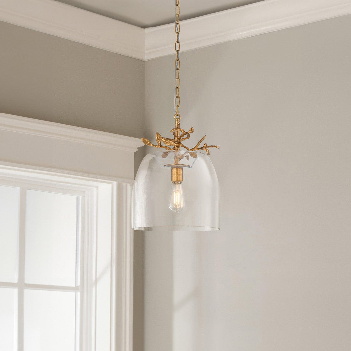 Lucas + McKearn - PD1033G-1 - One Light Pendant - Audubon Park - Gold