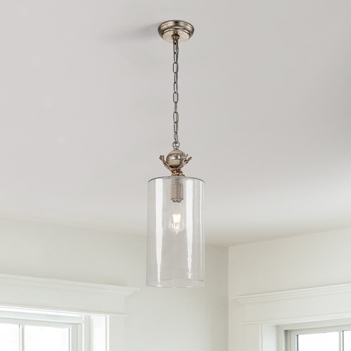 Lucas + McKearn - PD1239-1 - One Light Mini Pendant - Trellis - Cream