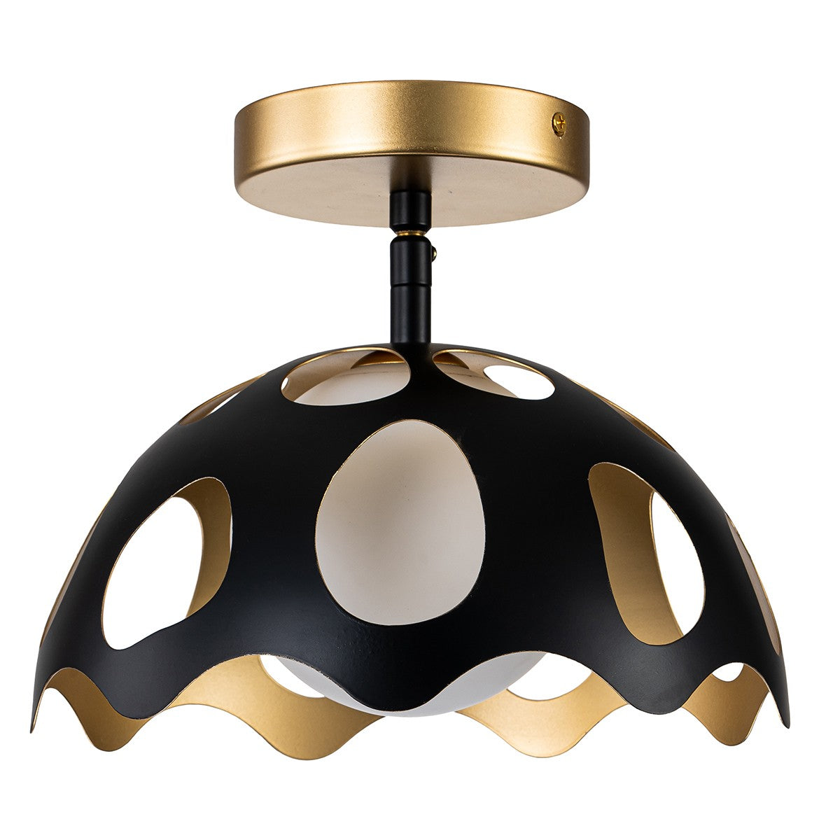 Lucas + McKearn - PD7369B-10 - One Light Mini Pendant - Pebbles - Black