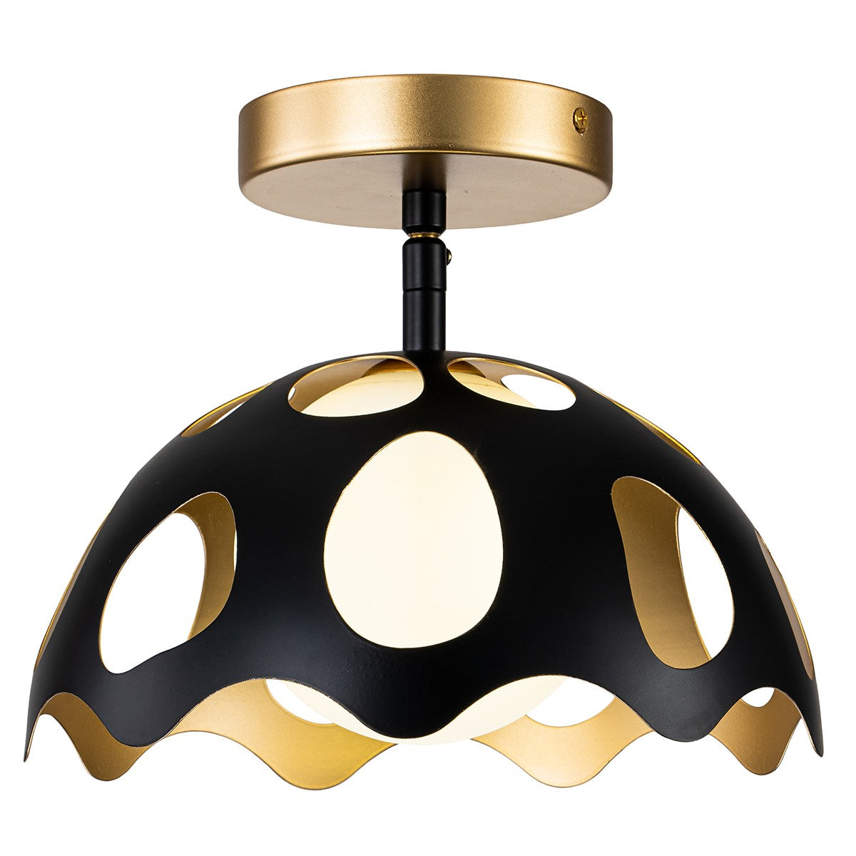 Lucas + McKearn - PD7369B-10 - One Light Mini Pendant - Pebbles - Black