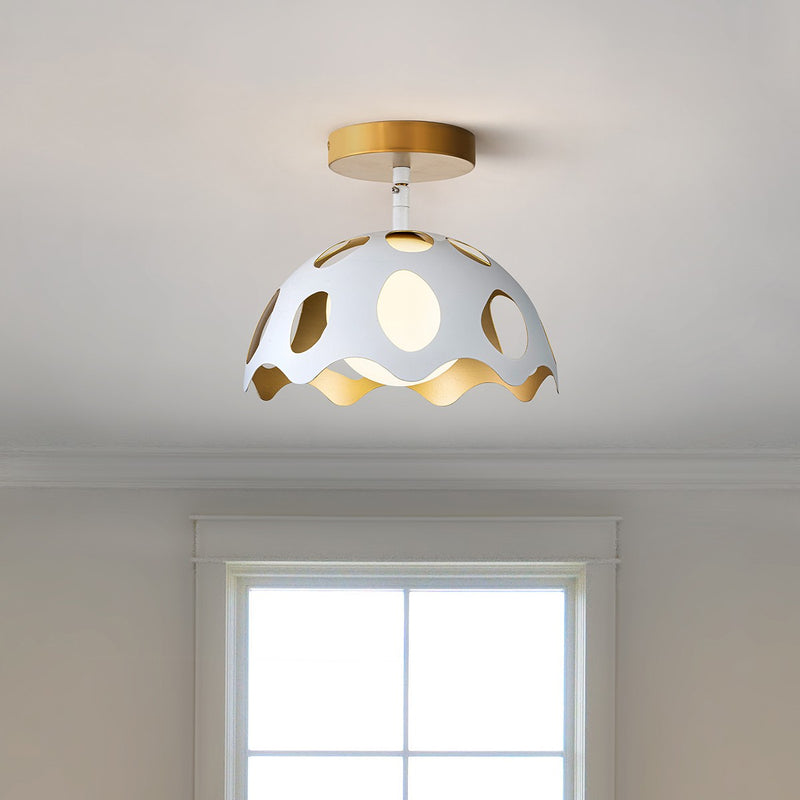 Lucas + McKearn - PD7369W-10 - One Light Mini Pendant - Pebbles - White