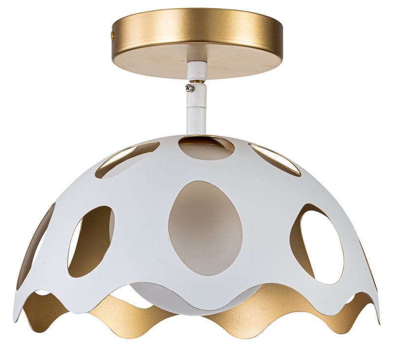 Lucas + McKearn - PD7369W-10 - One Light Mini Pendant - Pebbles - White