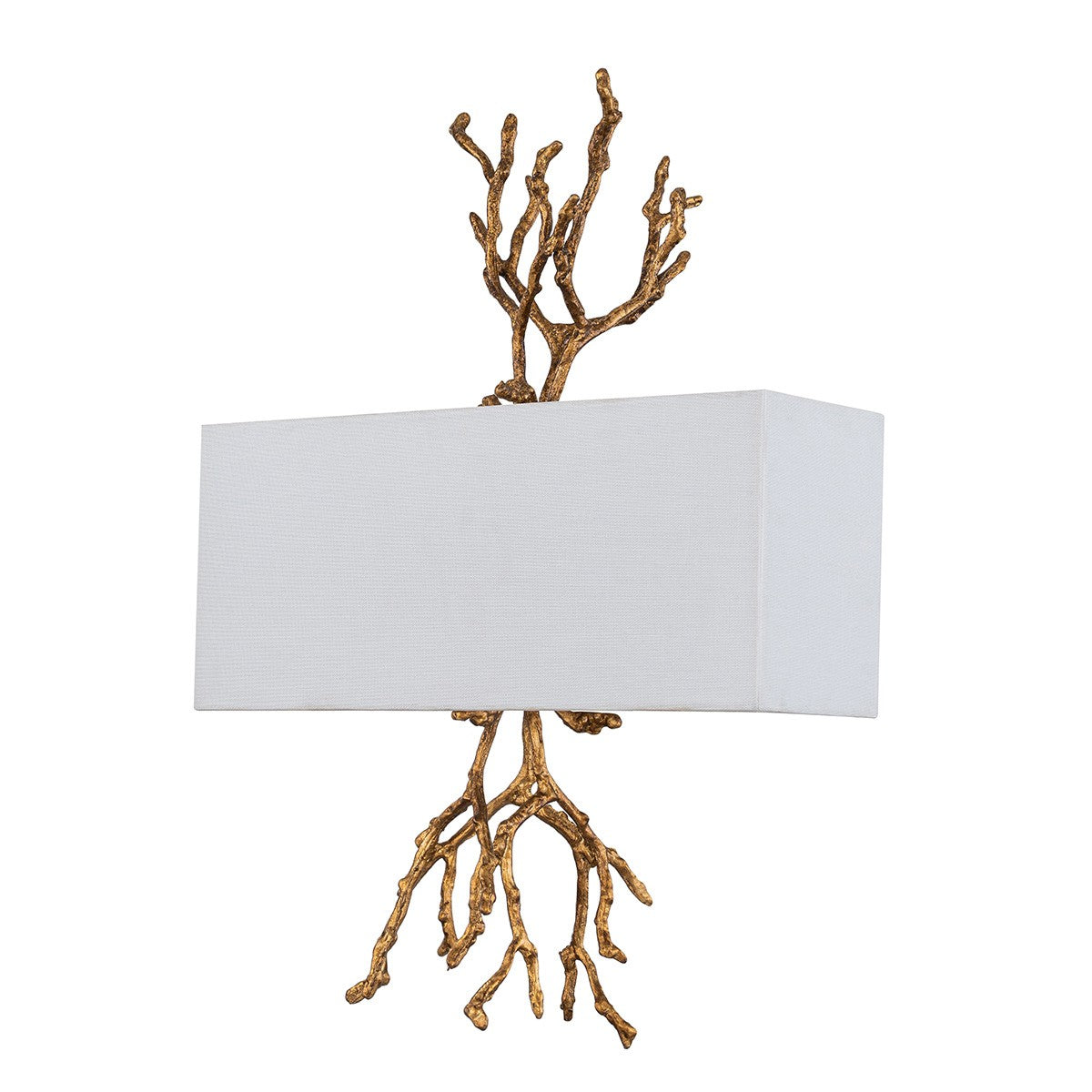 Lucas + McKearn - SC7390G-2 - Two Light Wall Sconce - Coral - Gold