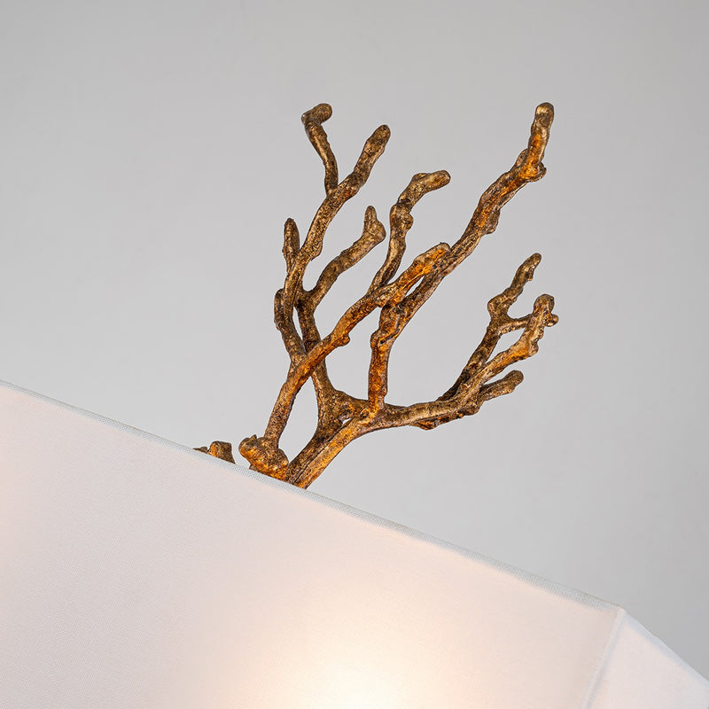 Lucas + McKearn - SC7390G-2 - Two Light Wall Sconce - Coral - Gold