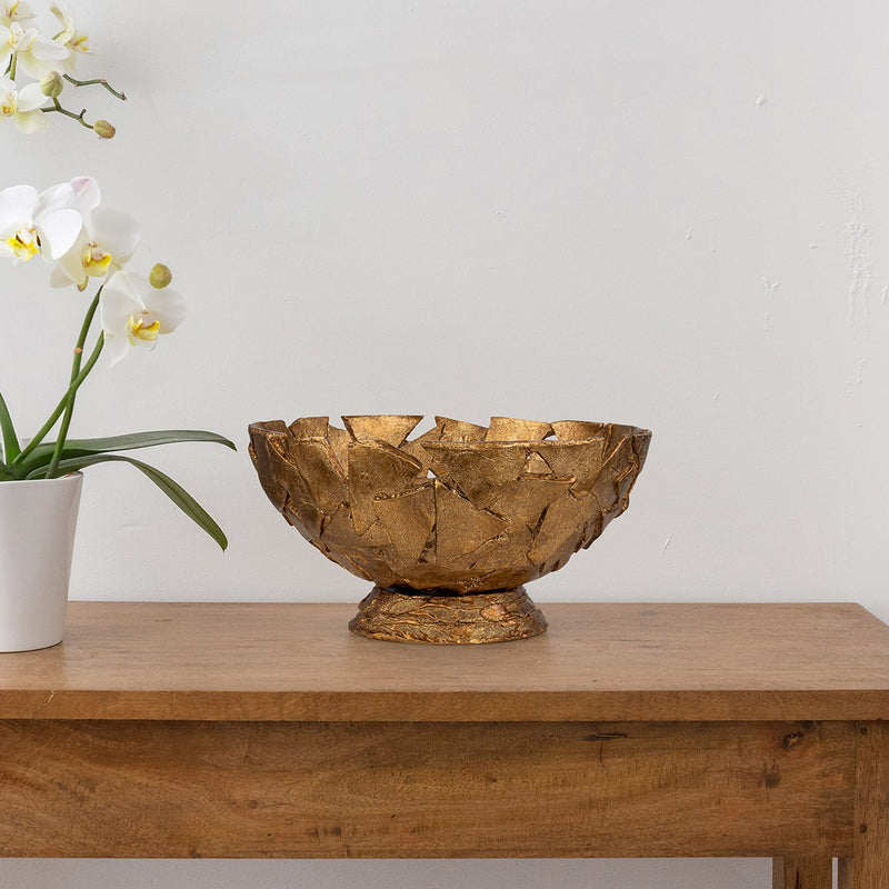 Lucas + McKearn - SI7438 - Bowl - Mosaic Luxe - Gold