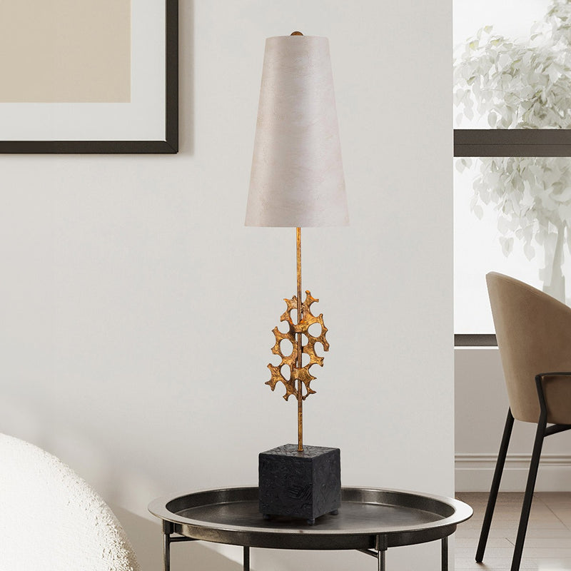 Lucas + McKearn - TA9710 - One Light Table Lamp - Coral Luxe - Gold