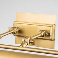 Lucas + McKearn - WINCHFIELD-PLL-AB - Four Light Picture Light - Winchfield - Aged Brass