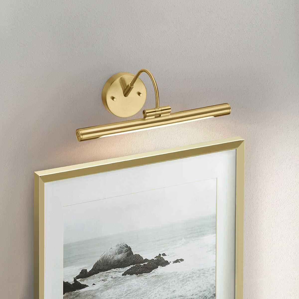 Lucas + McKearn - ALTON-PLS-BB - LED Picture Light - Alton - Brushed Brass