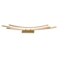 CWI Lighting - 1698W36-624 - LED Vanity Light - Candora - Brass