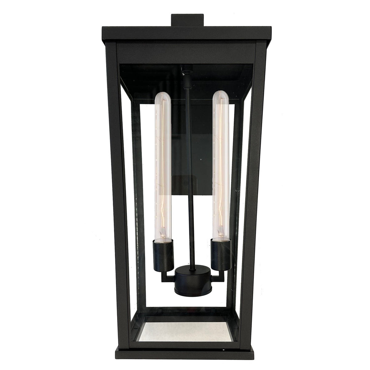Artcraft - AC8882BK - Two Light Outdoor Wall Mount - Elmgrove - Black