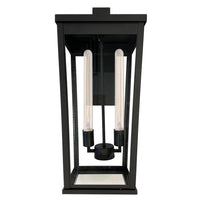 Artcraft - AC8882BK - Two Light Outdoor Wall Mount - Elmgrove - Black
