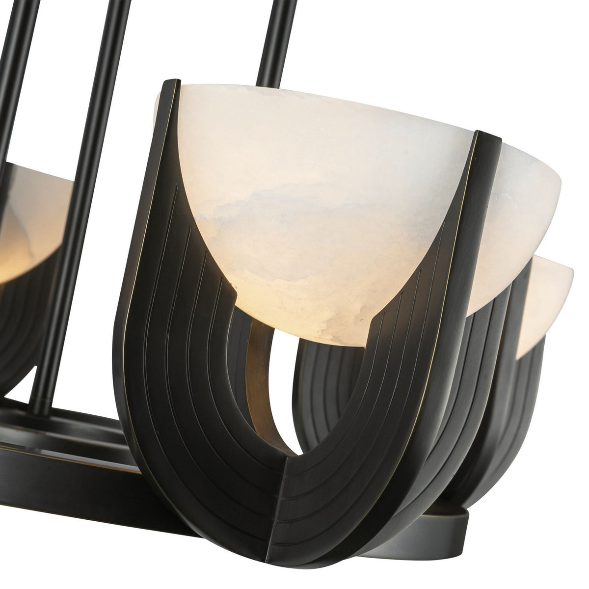 Alora - CH362423UBAR-UNV - LED Chandelier - Colette - Urban Bronze/Alabaster