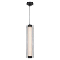 Alora - PD374624UBCR-UNV - LED Pendant - Alai - Urban Bronze/Ribbed Glass