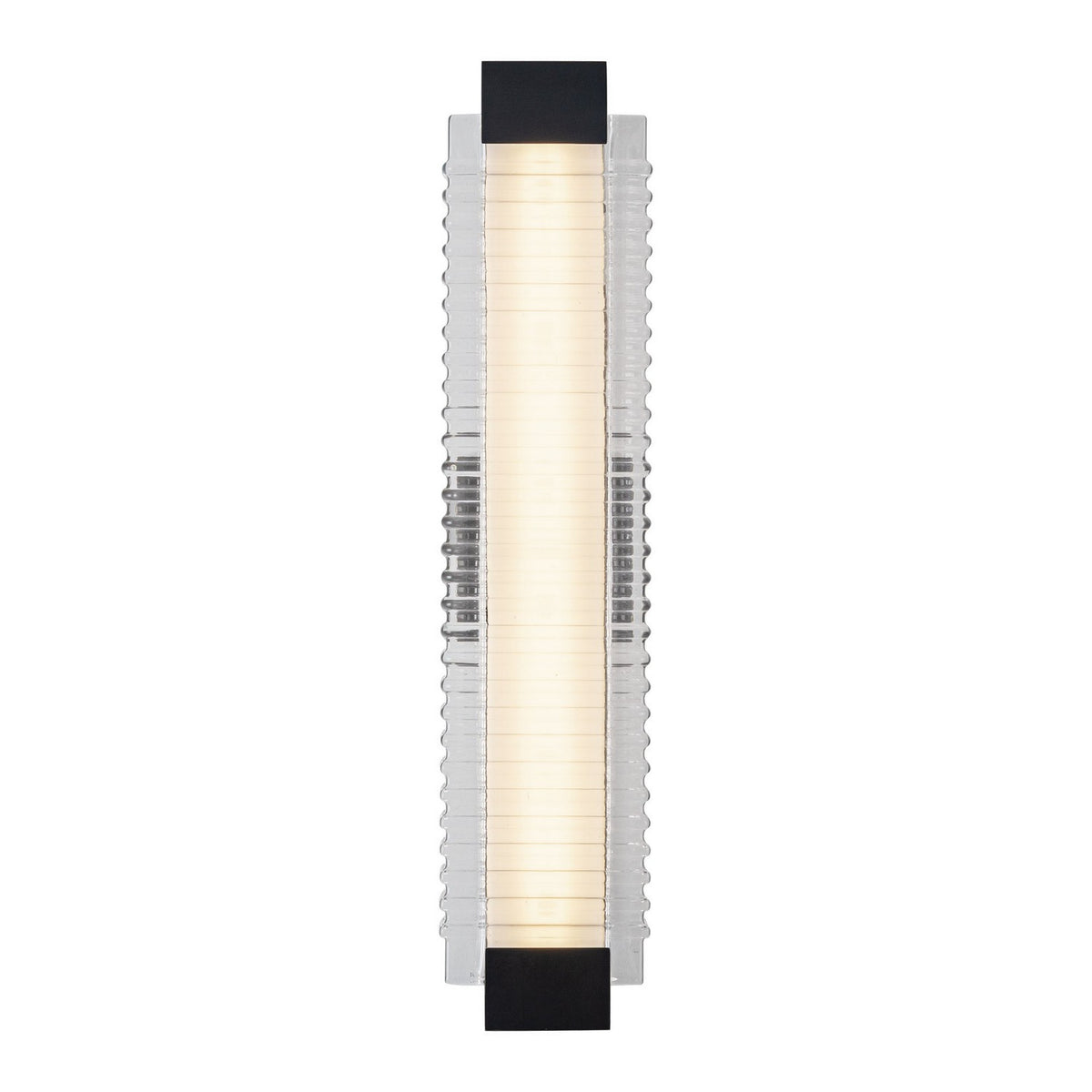 Alora - WV374225UBCR - LED Wall Vanity - Alai - Urban Bronze/Ribbed Glass