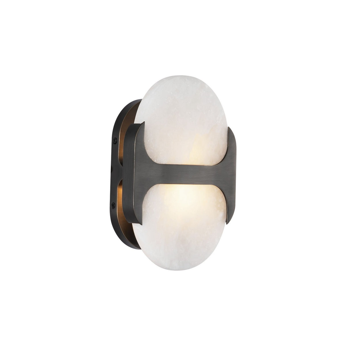 Alora - WV357109UBAR - One Light Wall Vanity - Odin - Urban Bronze/Alabaster
