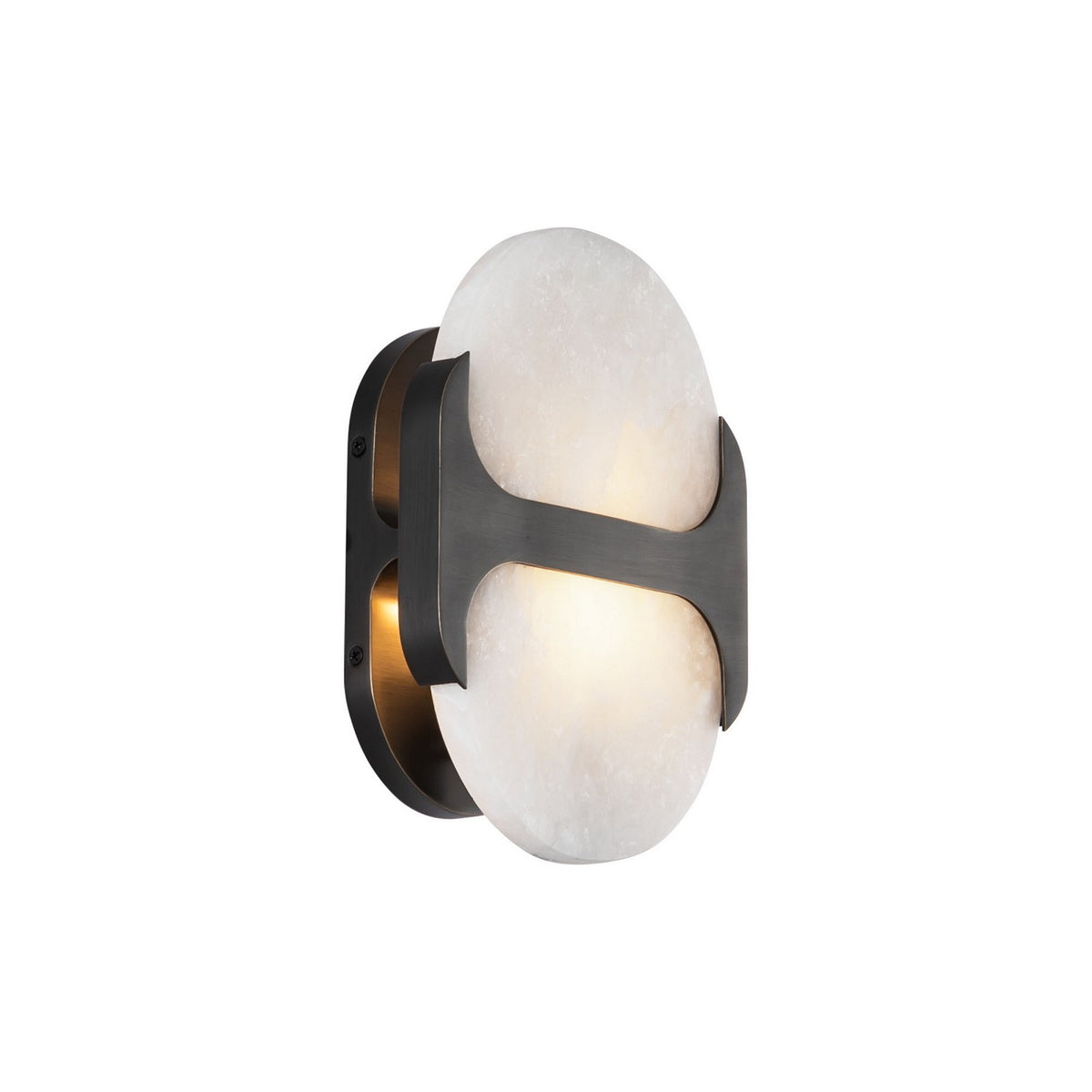 Alora - WV357109UBAR - One Light Wall Vanity - Odin - Urban Bronze/Alabaster