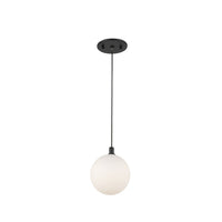 Kuzco Lighting - PD3106-BK/OP - LED Pendant - Bolla - Black/Opal Glass