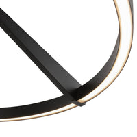 Kuzco Lighting - SF27724-BK-3WCCT-UNV - LED Semi-Flush Mount - Roda - Black