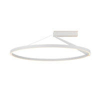 Kuzco Lighting - SF27731-WH-3WCCT-UNV - LED Semi-Flush Mount - Roda - White